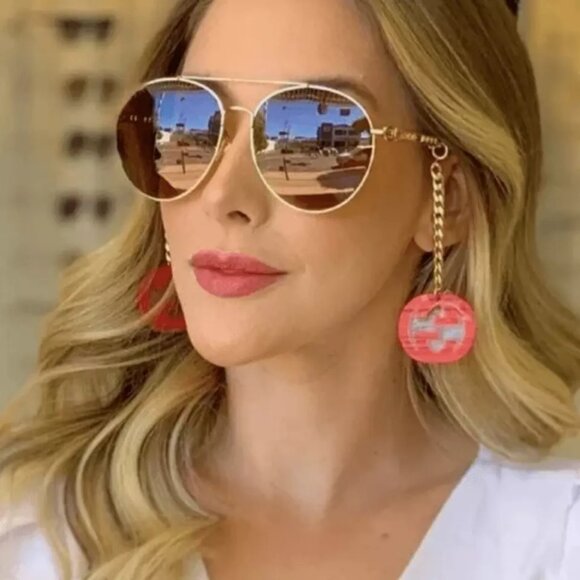 Gucci 61MM GG Charm Aviator Sunglasses GG0725S main image 13